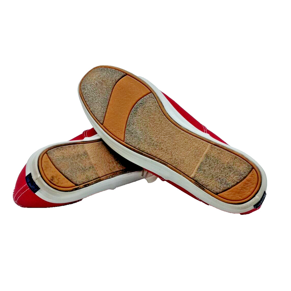 Keds Champion Sneakers Shoes Red Canvas Women's Size 8.5 Low Lace Up - Picture 13 of 13